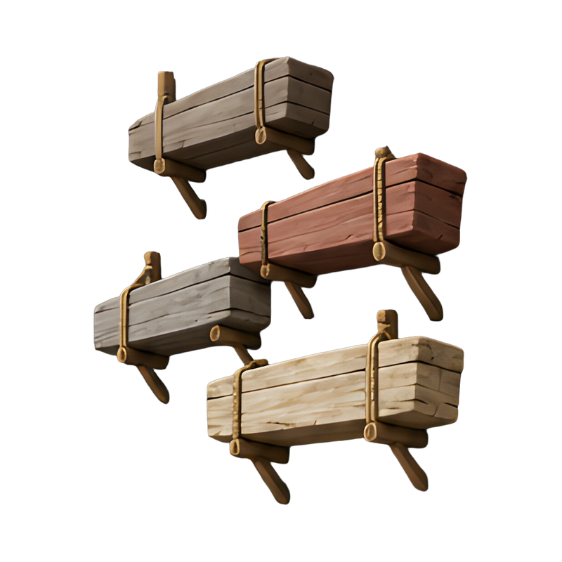ancient cliffside coffins