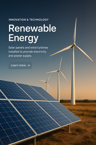 Innovative Renewable Energy Solutions with Solar and Wind Power