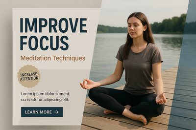 Meditation by the Lake for Enhanced Focus