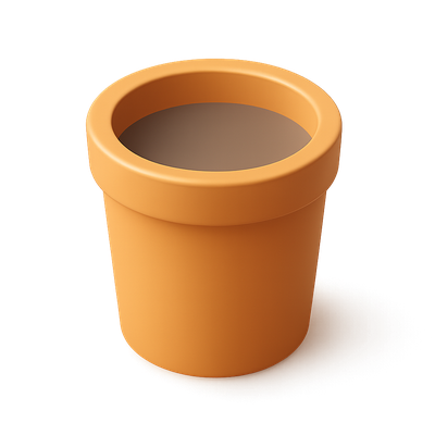 3D Volumetric Container with Isometric View