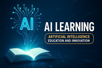 Illustrative Graphic on AI Learning and Innovation