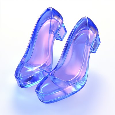 Stylish Transparent High Heels in Elegant Design