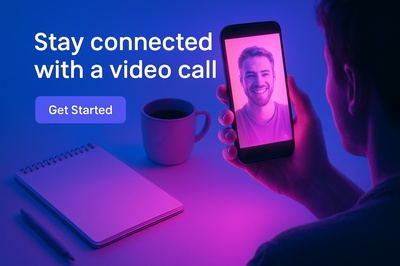 Neon Video Call Glow: Stay Connected with Vibrant Colors