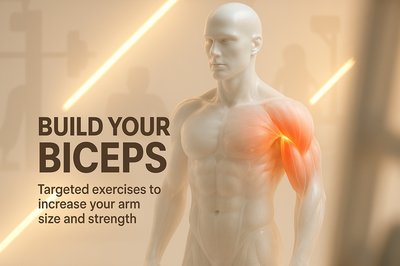 Fitness Guide Image Featuring Arm Muscle Development