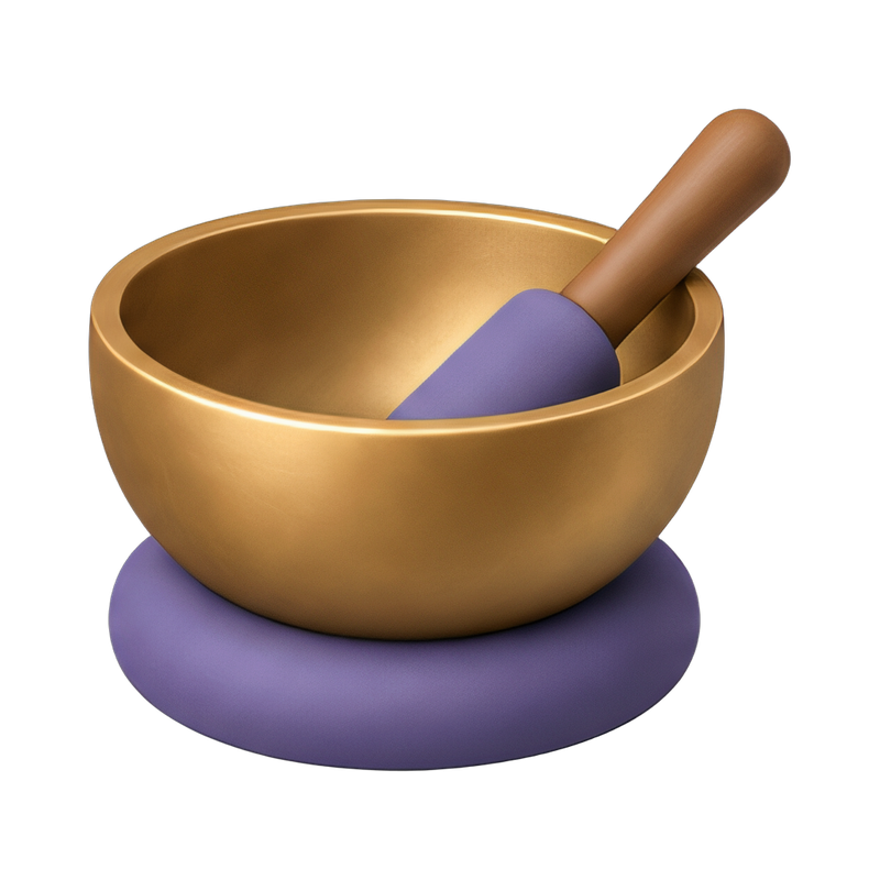 calming meditation bell