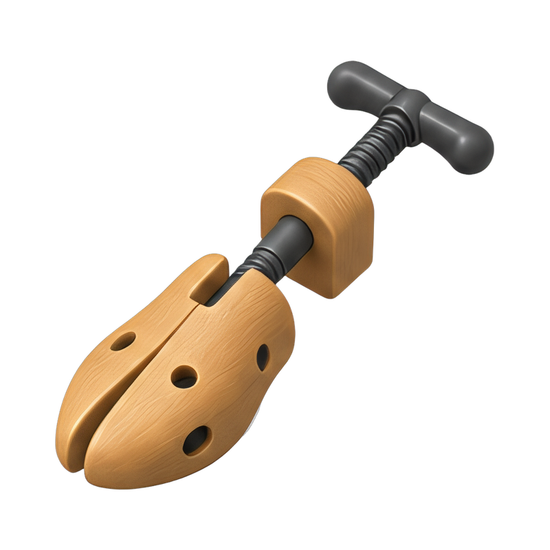 Durable shoe stretcher tool