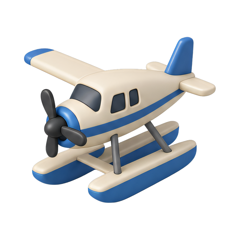 seaplane on calm waters