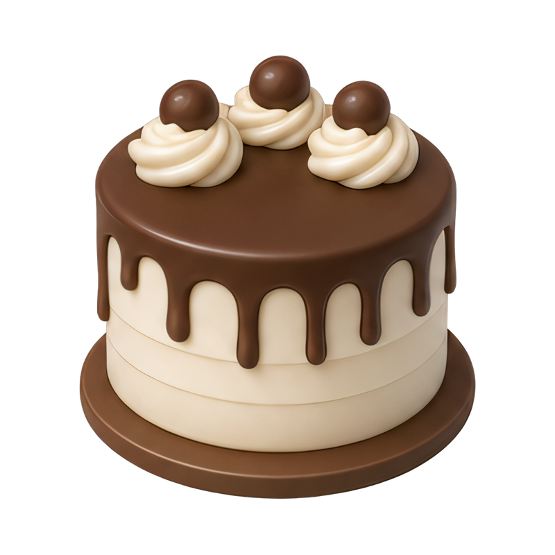 decadent drip cake with ganache