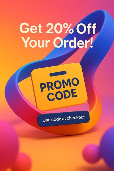 Promotional Graphic for Discount Offer