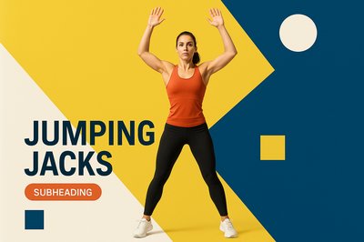 Dynamic Minimalism with Jumping Jacks in Bold Colors