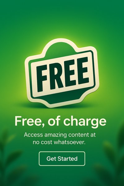 Promotional Banner for Free Content Access