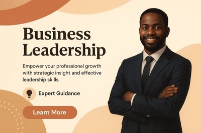 Professional Afro Businessman in Boho Style Portrait