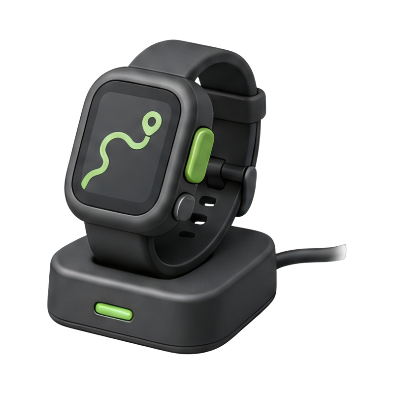 Charging a GPS watch