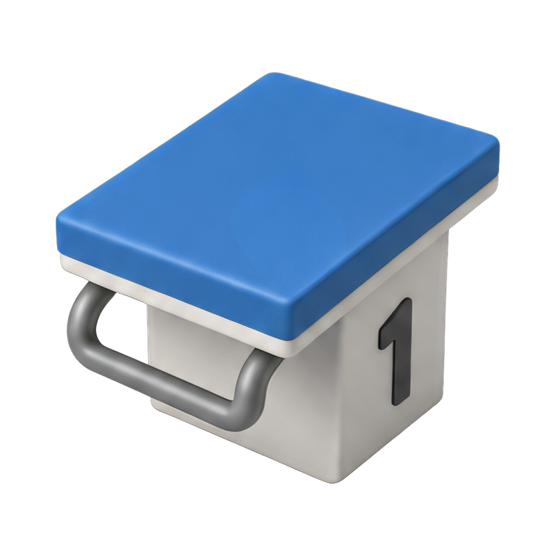 swimming pool starting block