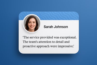 Testimonial from Sarah Johnson on AI Workflow Automation