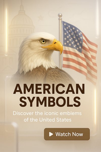 Promotional Graphic Highlighting American Symbols