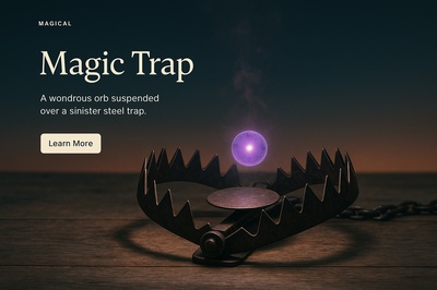 Enchanting Magic Trap with Mystical Orb