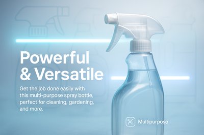 Promotional Image for Versatile Spray Bottle