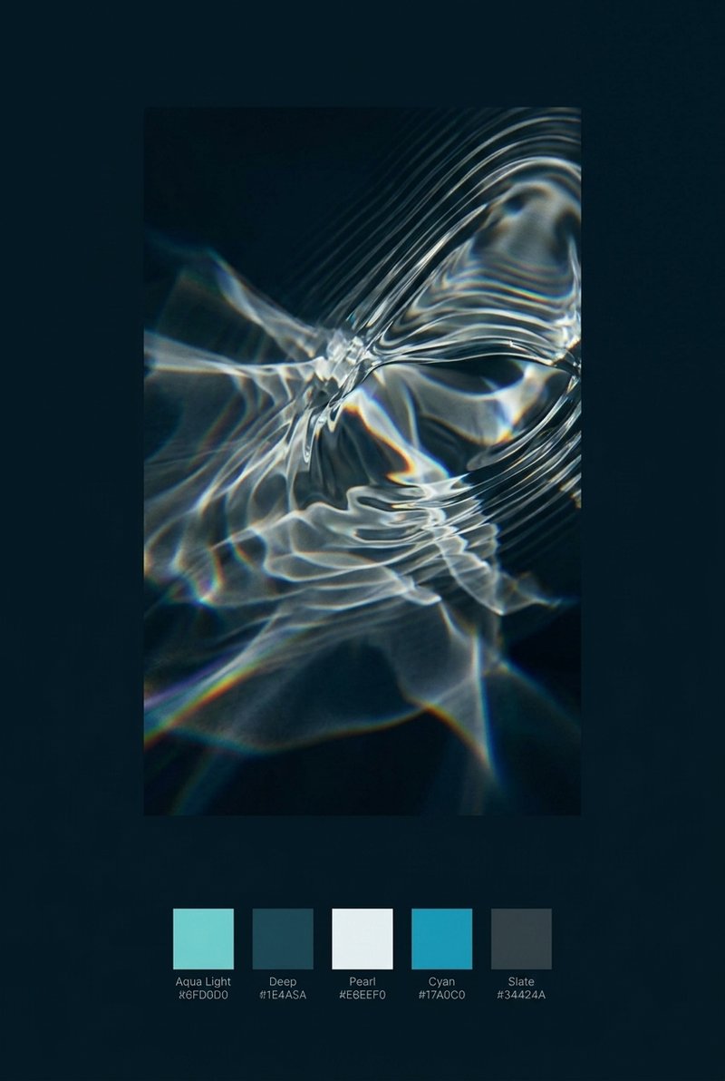 abstract caustics pattern