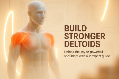 Fitness Guide Cover for Building Stronger Deltoids