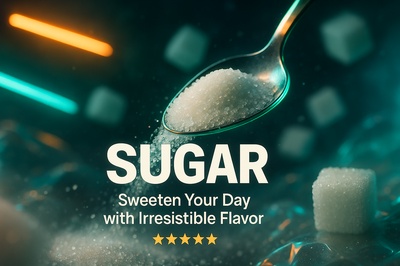 Neon Brightness of Sugar in a Dynamic Design