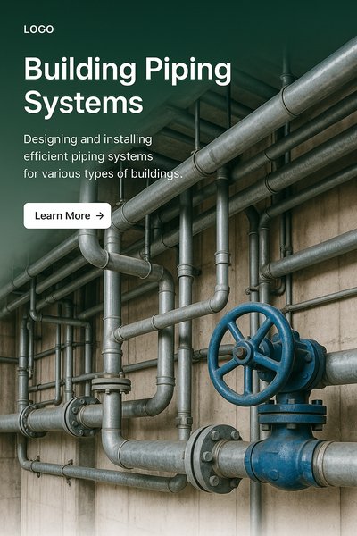 Building Piping Systems - Efficient Design & Installation