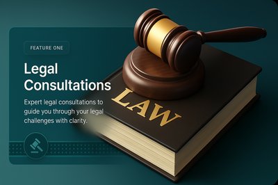 Law Book and Gavel: Symbol of Justice and Legal Consultation