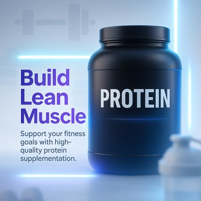 Promotional Graphic for Protein Supplementation