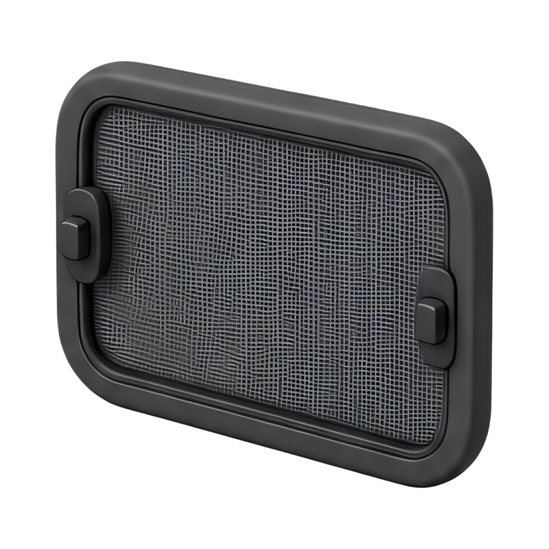 van window screen installation