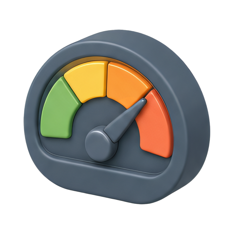 bandwidth meter gauge