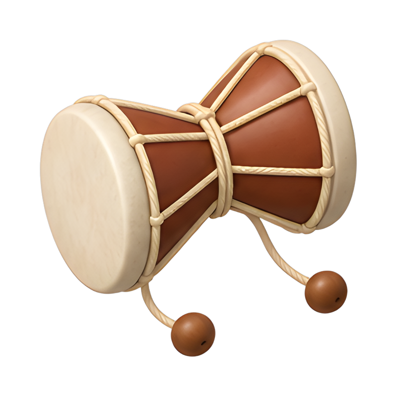 colorful hourglass pellet drum