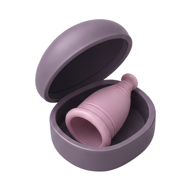 stylish menstrual cup case