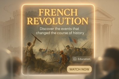Educational Graphic on the French Revolution Events