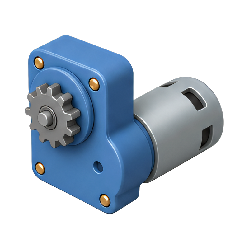 right angle geared motor