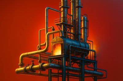 Industrial Pipeline Transport in Petrochemical Processing