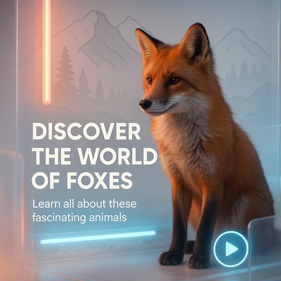 Engaging Educational Graphic Featuring a Fox