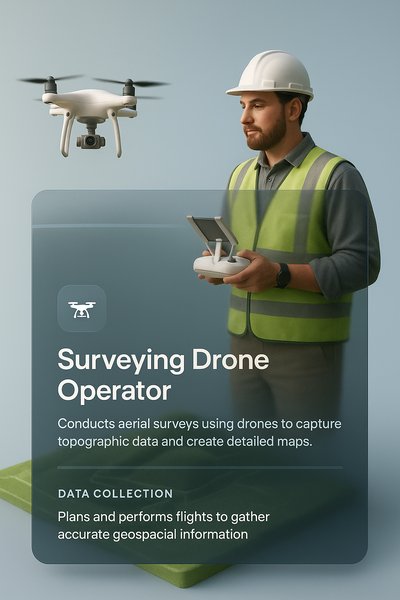 Surveying Drone Operator: Aerial Mapping and Data Collection