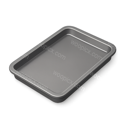 Realistic 3D Baking Sheet Icon in Isometric View