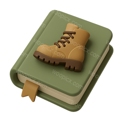 Isometric Boot Camp Icon Featuring a Stylish Boot Design
