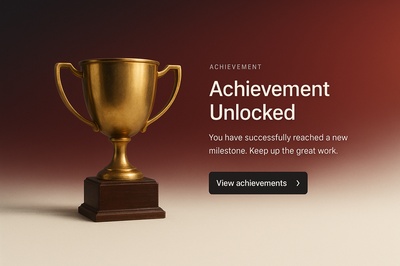 Achievement Unlocked: Celebrate Your Success in Style