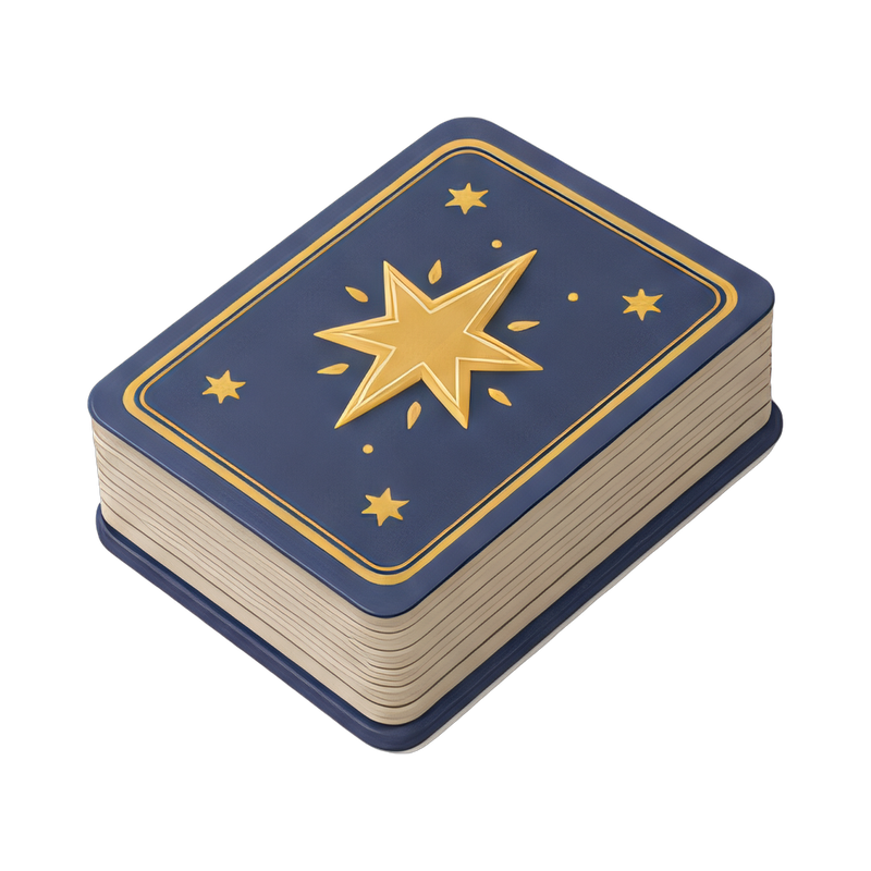 stack of tarot cards