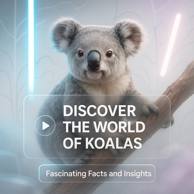 Engaging Educational Graphic About Koalas