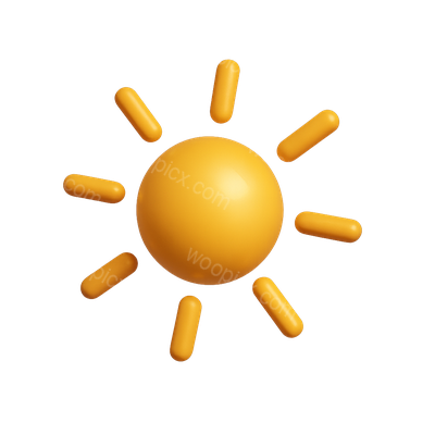 Stylized 3D Photon Icon with a Volumetric Feel