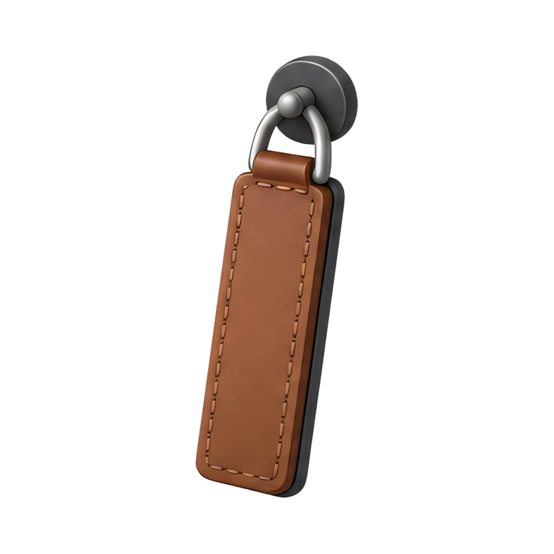 leather strop hanging in workshop