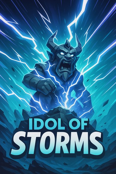 Dynamic Representation of the Idol of Storms with Electric Elements