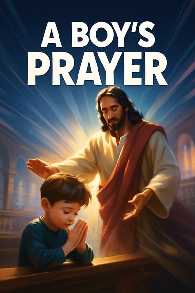 A Boy's Prayer: A Heartfelt Blessing Scene