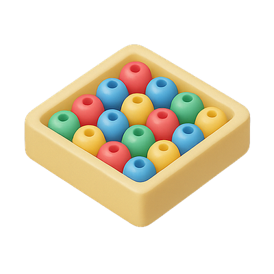 Colorful Toy Sorting Game for Children