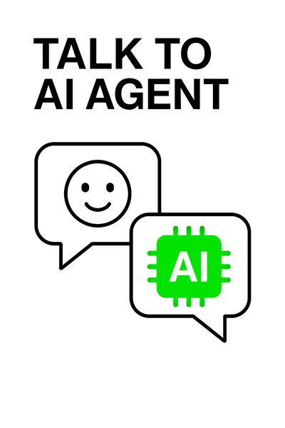 Illustrative Graphic Encouraging AI Interaction