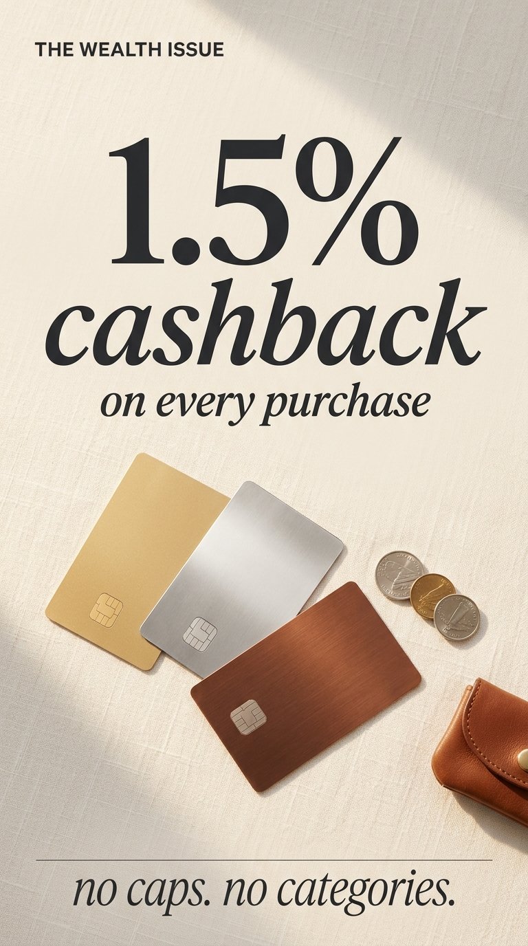 Premium Credit Card Flatlay