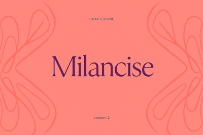 Colorful Patterns and Text Design for Milancise Chapter One
